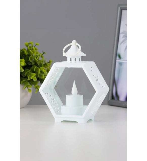 ELEGANT HEXAGON CANDLE LANTERN