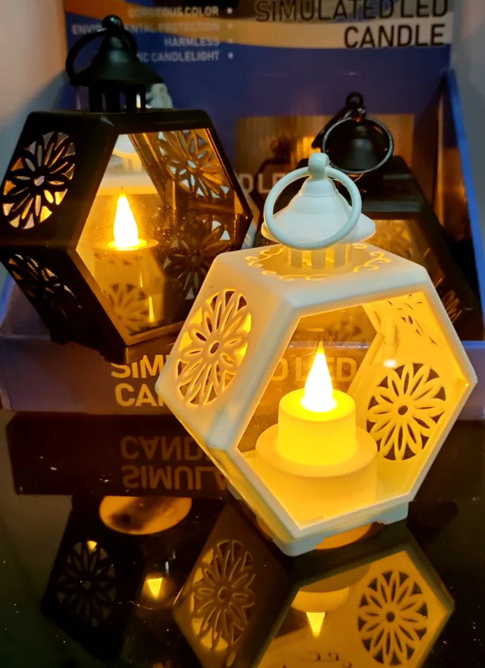 ELEGANT HEXAGON CANDLE LANTERN